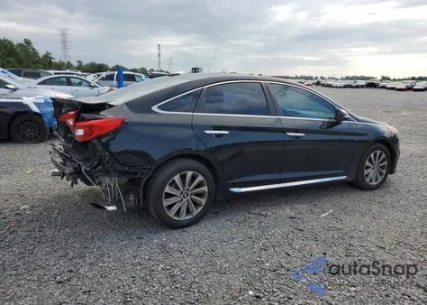 2017 Hyundai Sonata Sport из США, поврежденный, VIN 5NPE34AF6HH489624